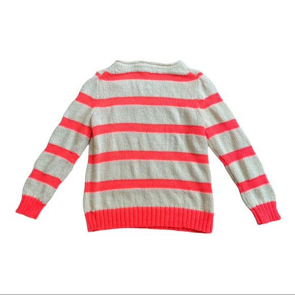 J. Crew Orange Twisted Stitch Sweater Size Small - Picture 4 of 12